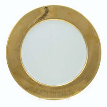 Christofle Guilloche Gold Charger Plate