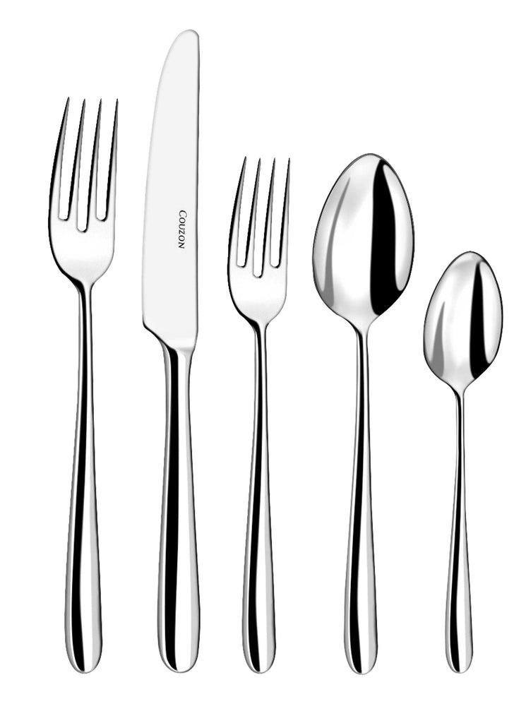 Couzon Fusain Stainless 5 pc. Place Setting