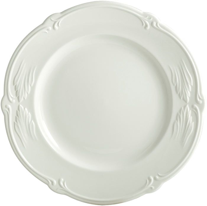 Gien Rocaille White Dessert Plate