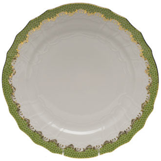 Herend Fishscale Green Service Plate