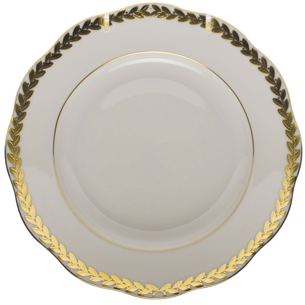 Herend Golden Laurel Salad Plate