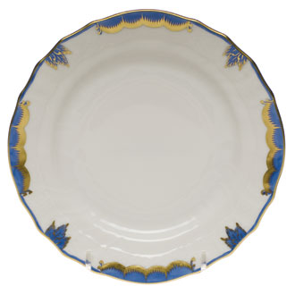 Herend Princess Victoria Bread and Butter, Blue