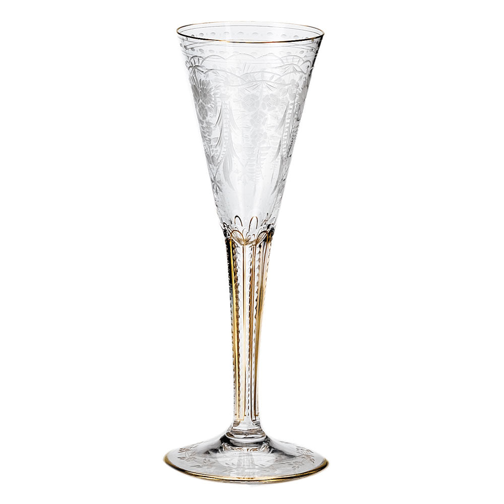 Moser Crystal Maharani Champagne Flute