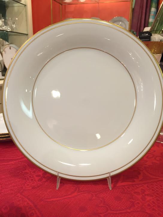 Pickard Ultra White Gold Necklace  Bread & Butter Plate