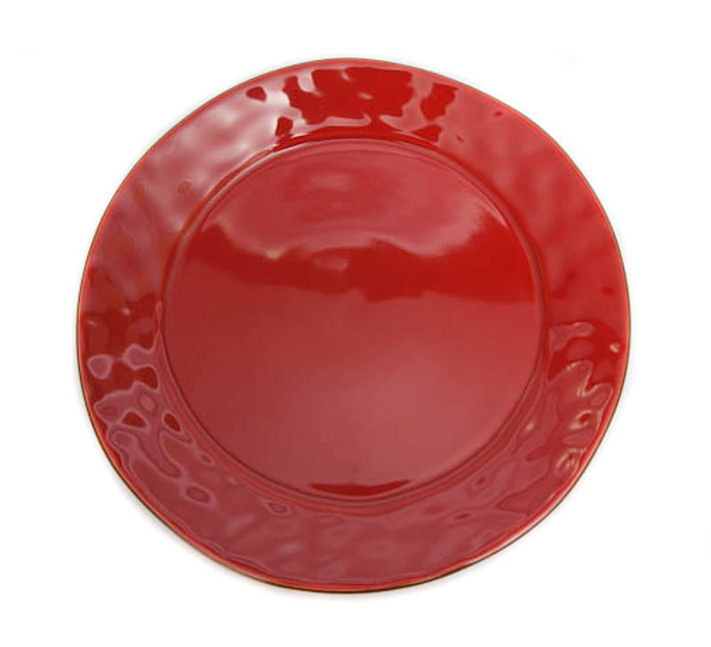 Skyros Designs Cantaria Poppy Red Charger Plate